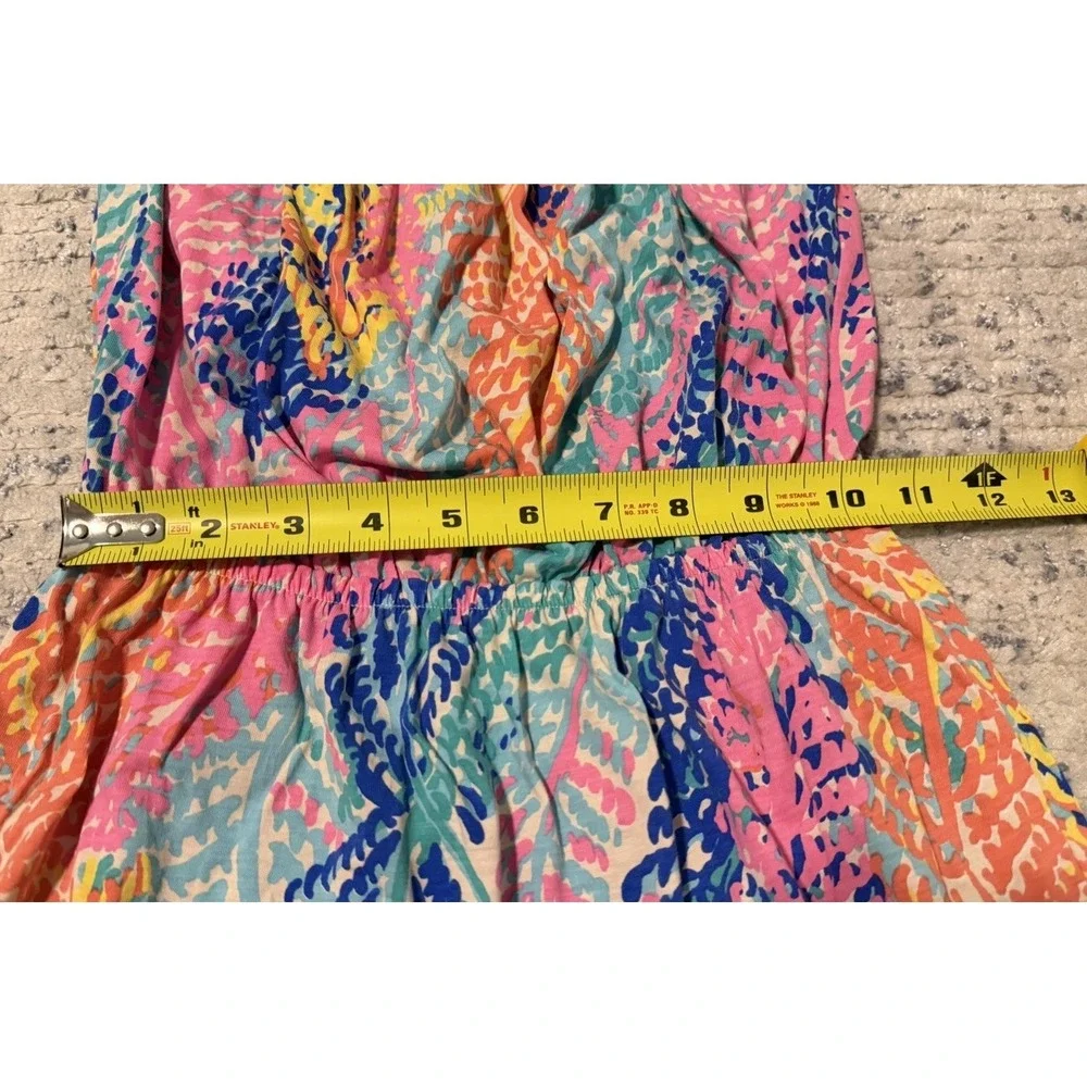 Lilly Pulitzer Windsor Strapless Dress -Electric Feel Size XS coverup Beachy - Picture 6 of 16